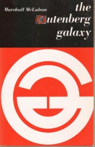 the Gutenberg galaxy