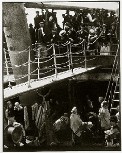 Alfred Stieglitz, Steerage 1907 w/permission: George Eastman House, International Museum of Photography and Film